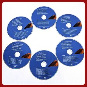 The Great Courses Worlds Greatest Geological Wonders 6 DVD Set Michael Wysession
